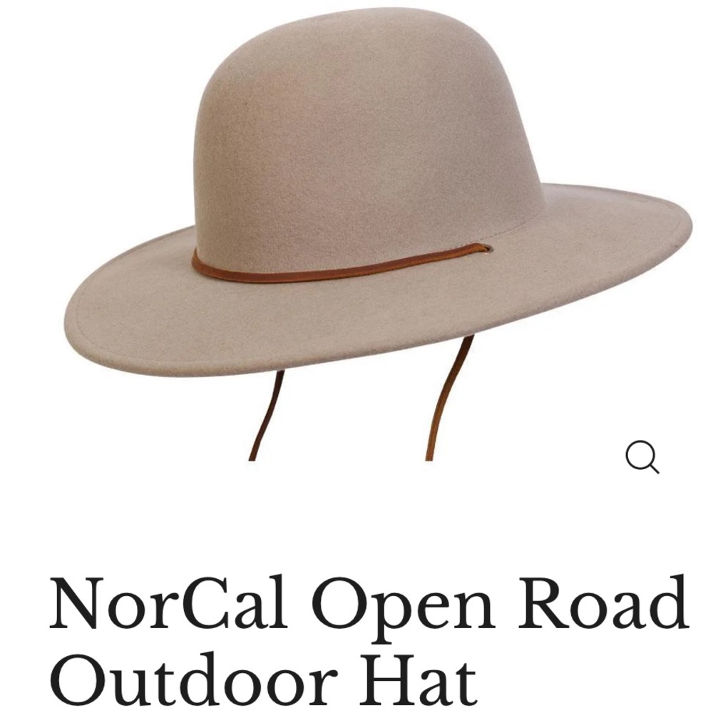 Conner Australian 🇦🇺 wool NorCal Open Road brimmed hat